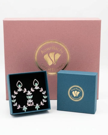 Stylish Pair of Elegant Dangle Earrings